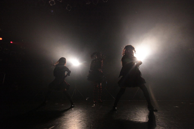 On stage media image