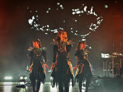 On stage media image