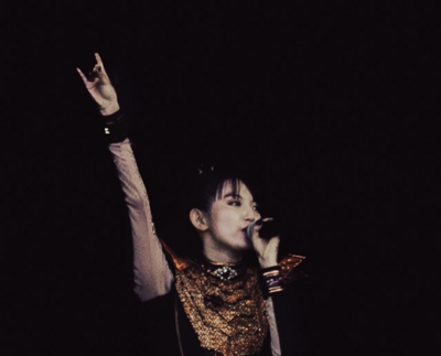 On stage media image