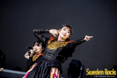 On stage media image