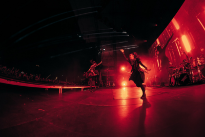On stage media image