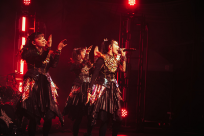 On stage media image