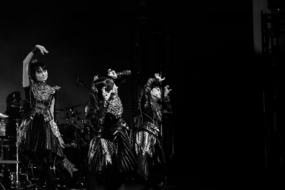 On stage media image