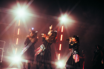On stage media image