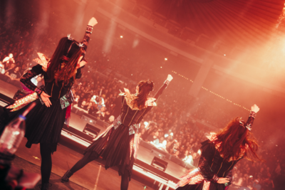 On stage media image